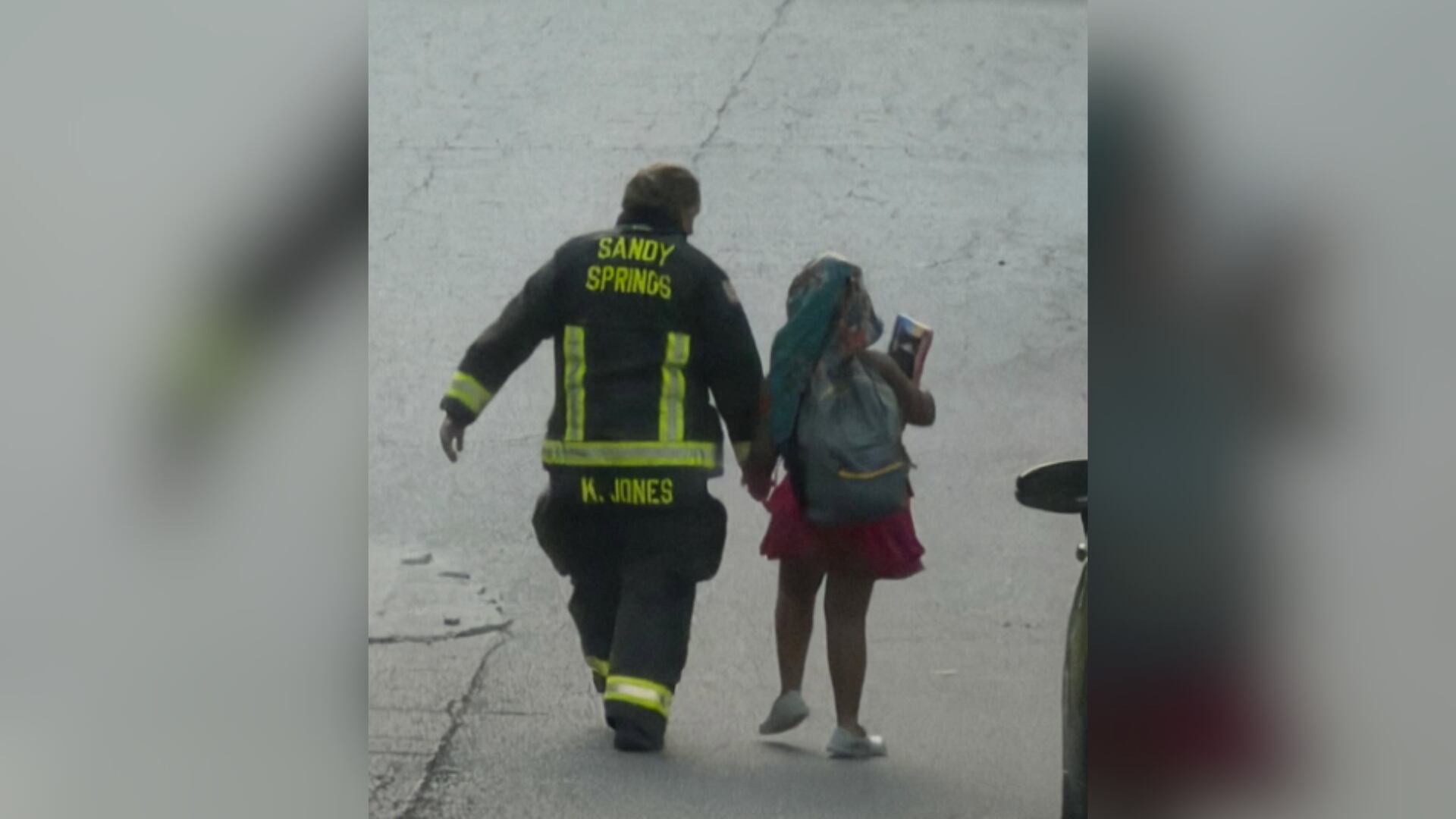 Sandy Springs firefighters help reunite lost, nonverbal child with mother