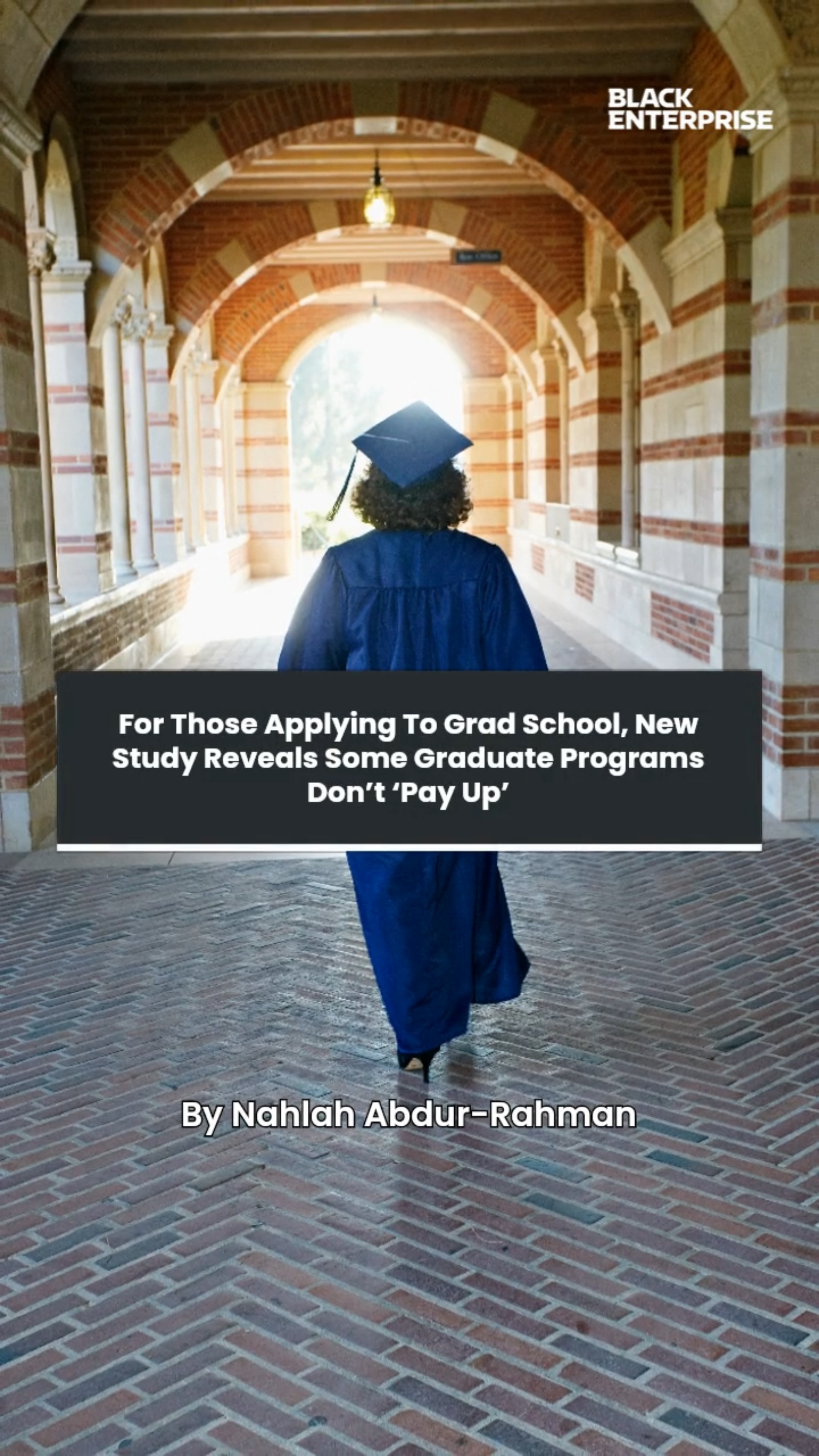 For those applying to grad school, new study reveals some graduate ...