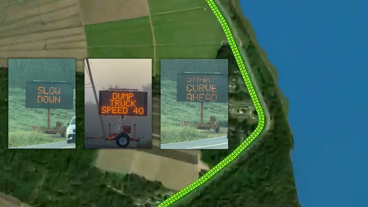 Safety measures announced to reduce overturned dump trucks on Highway 405