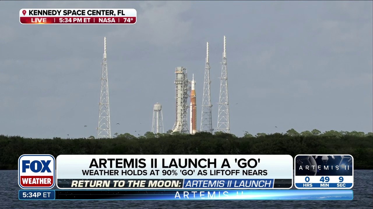 FINAL COUNTDOWN: Artemis II Launch a "90%" go