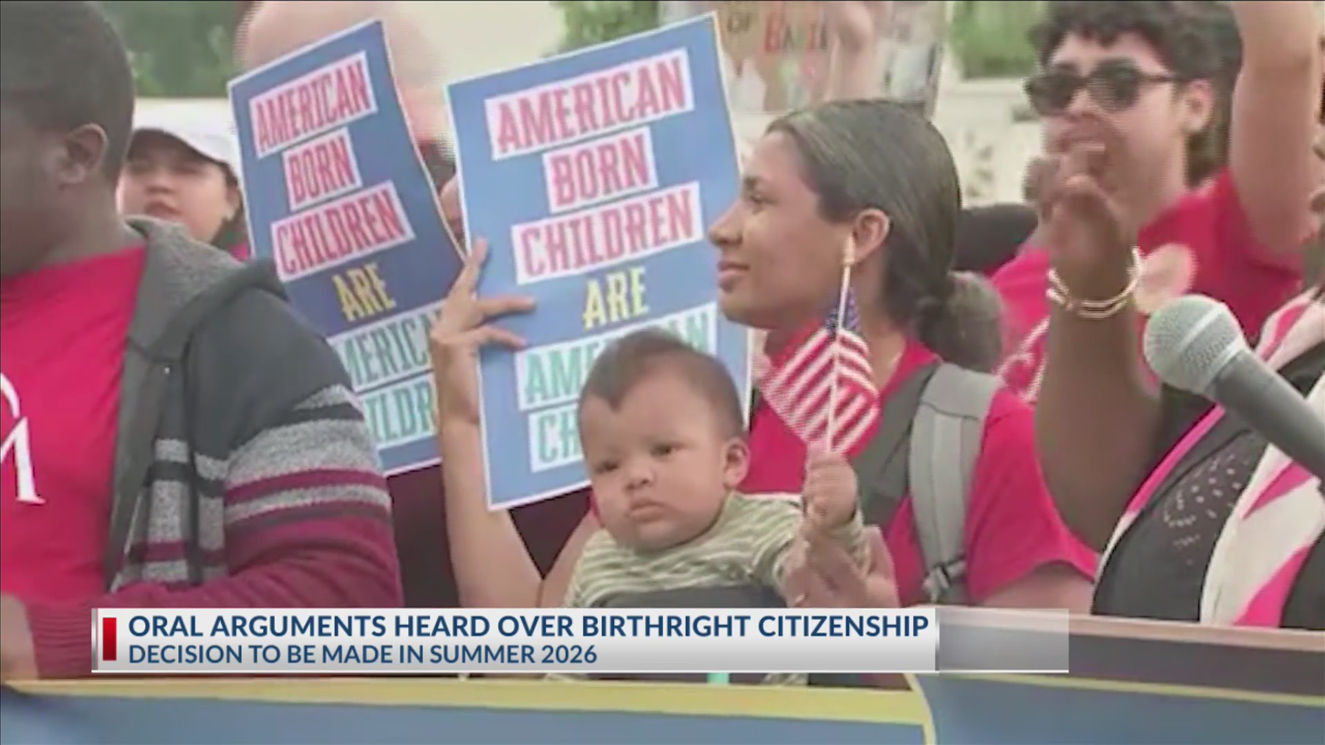 Oral arguments heard over birthright citizenship
