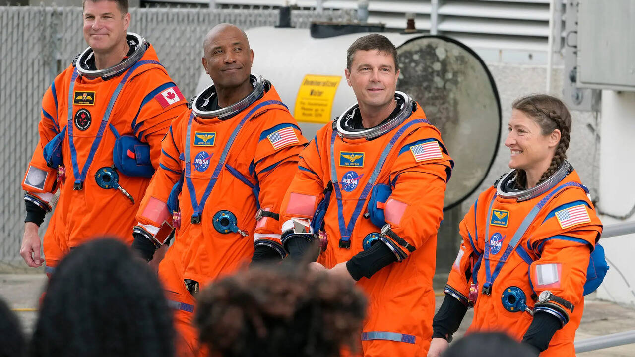 Artemis II astronauts launch on historic mission to the moon