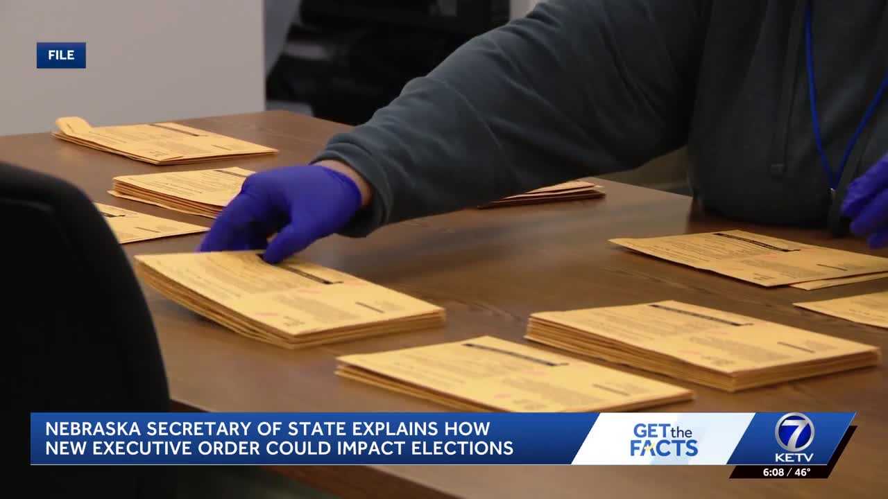 Nebraska secretary of state on how new executive order could impact elections<br><br>
