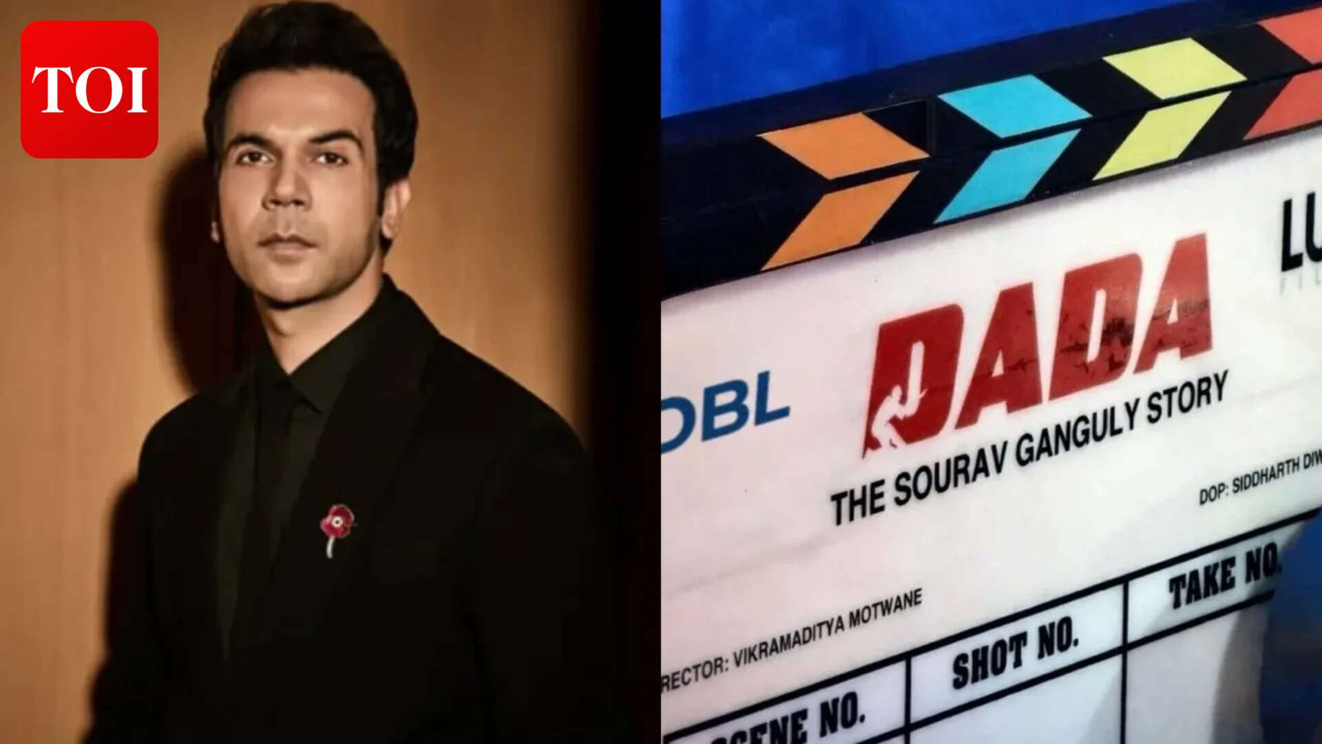 'Dada': Rajkummar Rao begins Sourav Ganguly biopic shoot, shares BTS ...