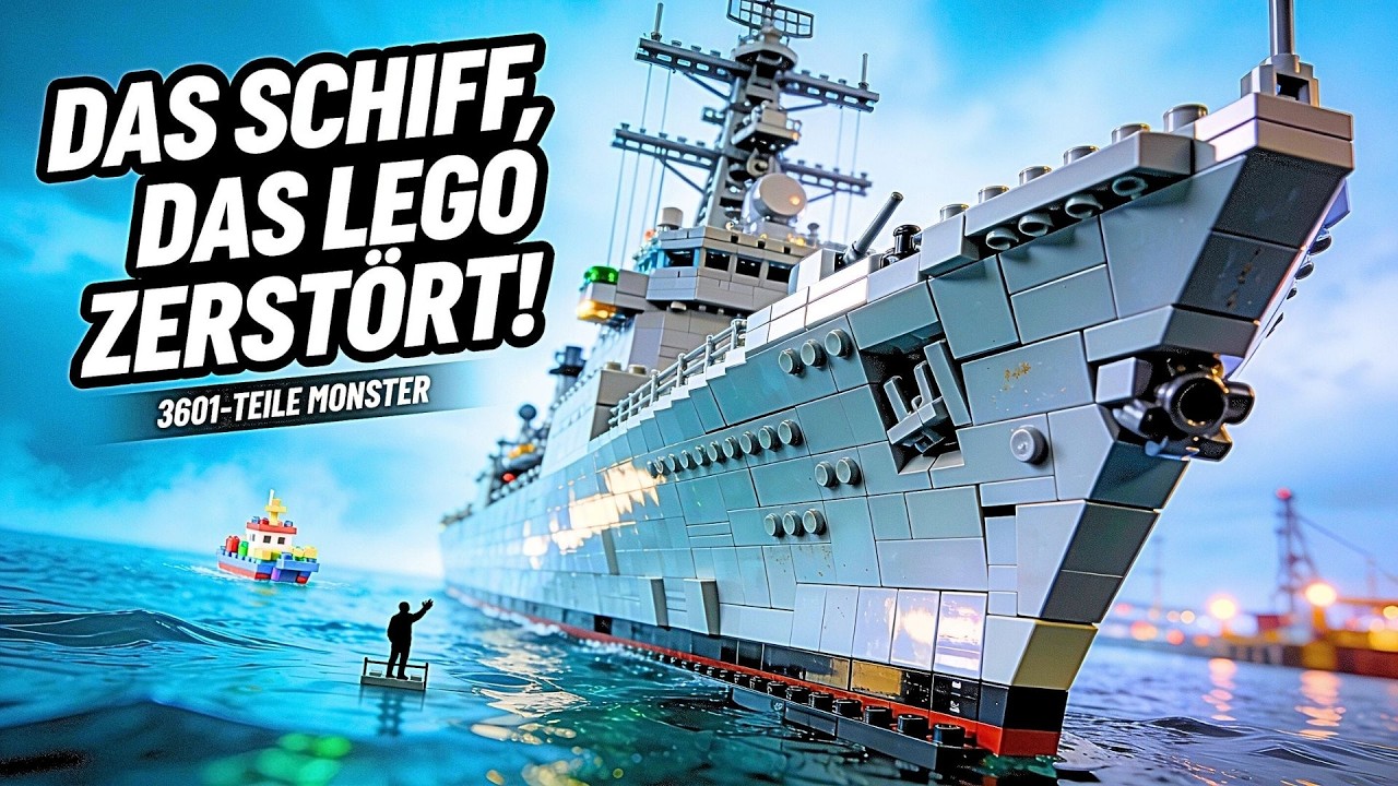 3600 Teile Power: MISINI Arleigh Burke-Class Klemmbaustein-Zerstörer im ...