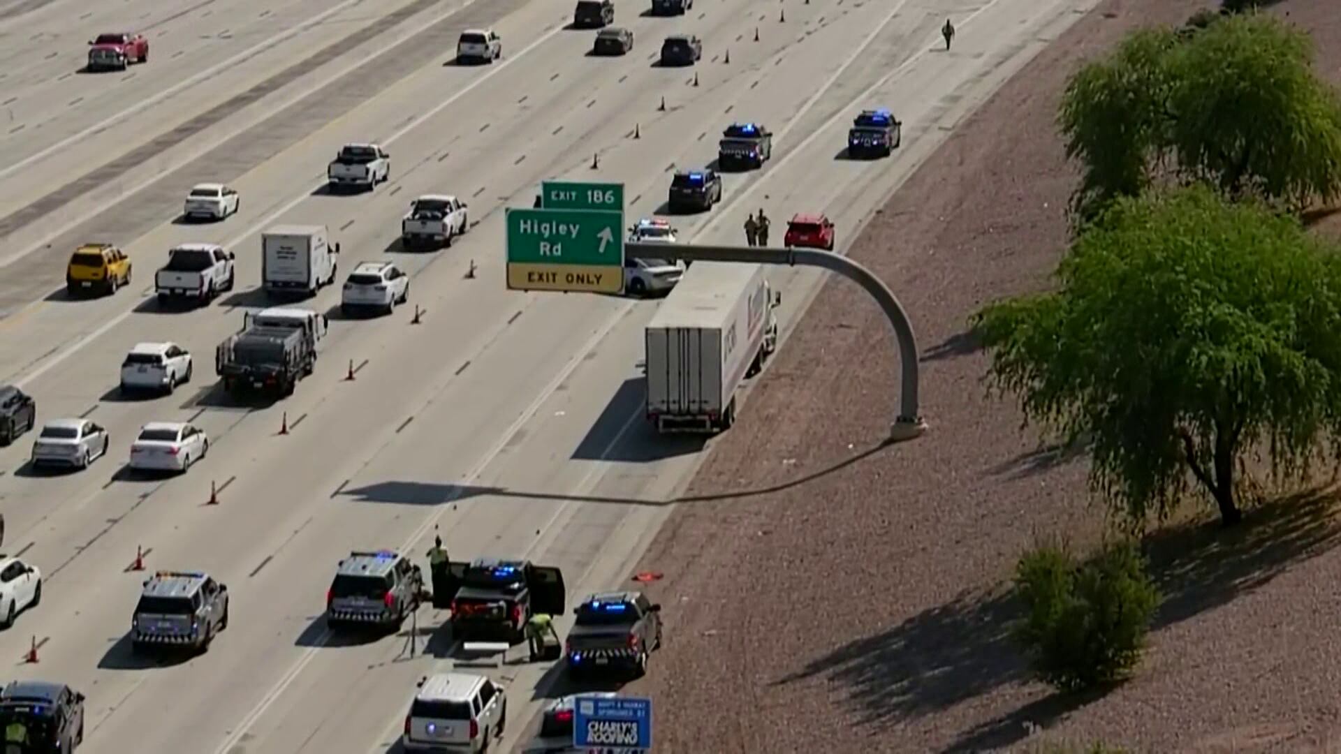 Woman struck, killed following crash involving semi-truck on US 60 in Mesa