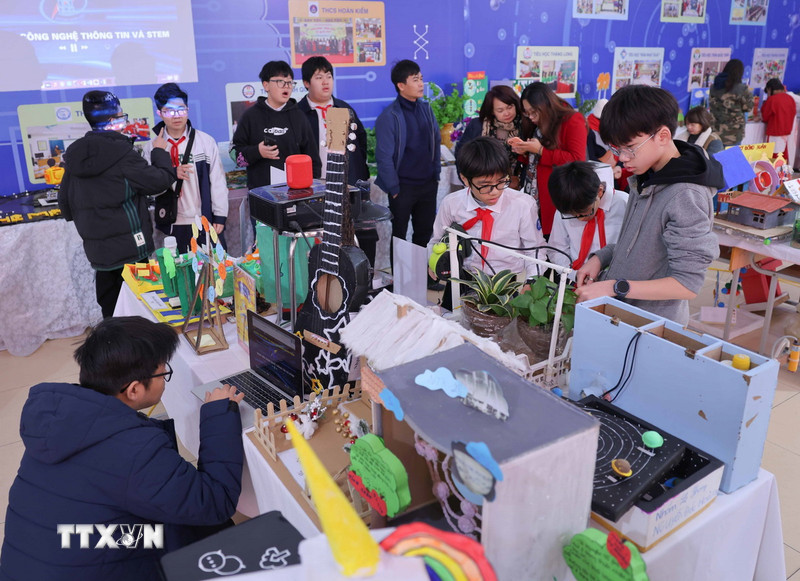 Điện Biên: Không gian STEM hiện đại mở lối sáng tạo cho học sinh vùng cao