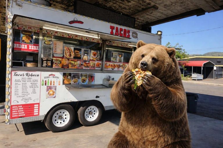 Bear gets comfy in SoCal town as neighbors embrace ferocious friend ...