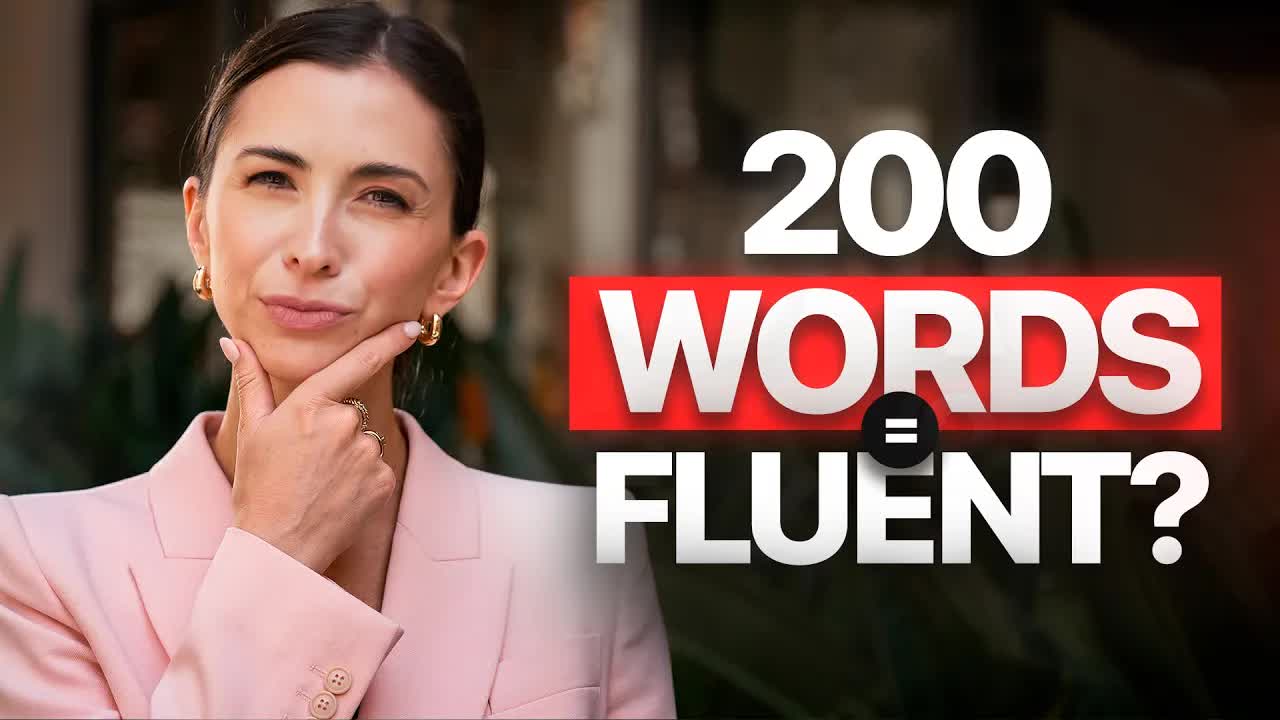 Shadow a full real conversation using only 200 words | English speaking ...