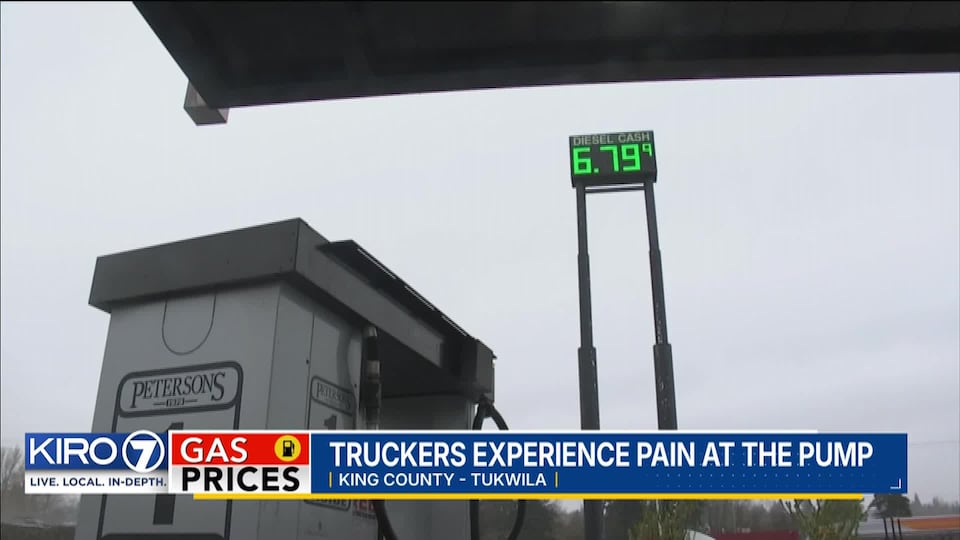 Video: WA sets record for diesel prices; truckers feeling the impact<br><br>