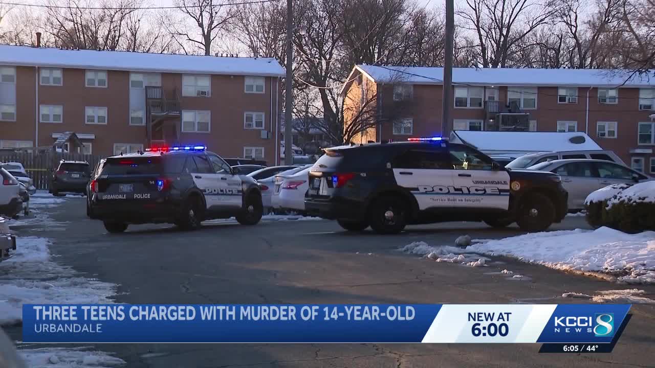 Third teen charged with murder in connection to deadly Urbandale shooting