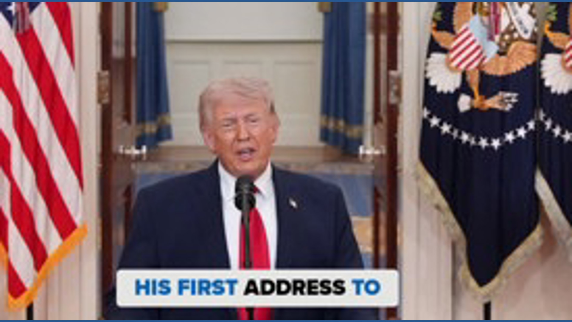 Trump addresses nation in prime time for update on Iran war