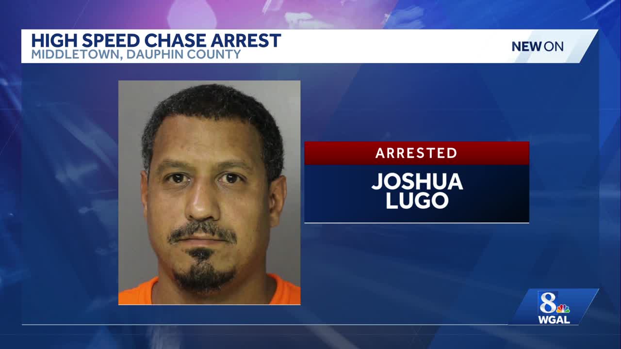 Lower Swatara Township police arrest man after high-speed chase