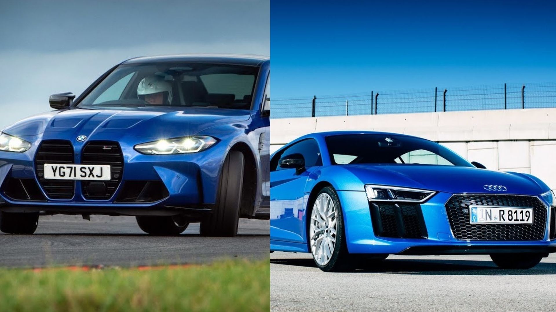 BMW M3 contra Audi R8 V10