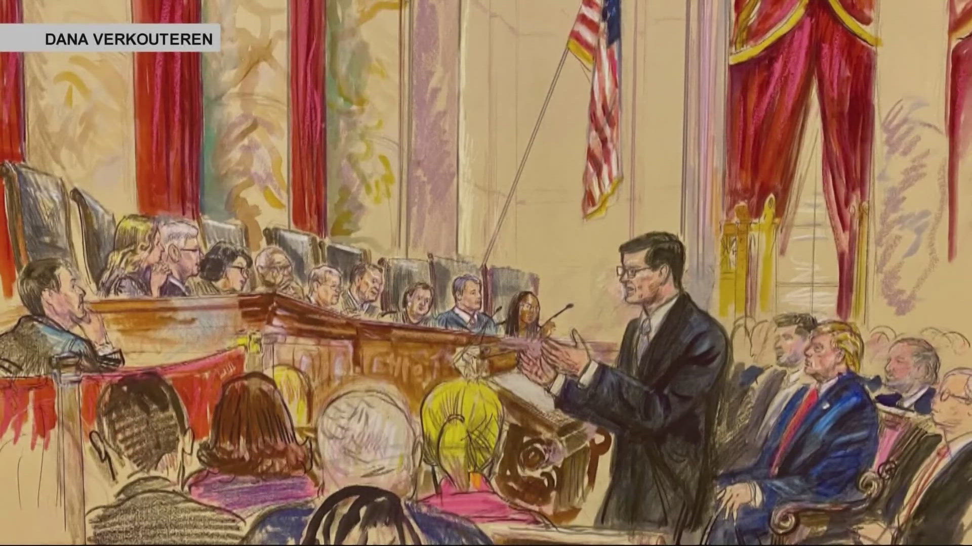 Supreme Court hears arguments in birthright citizenship case