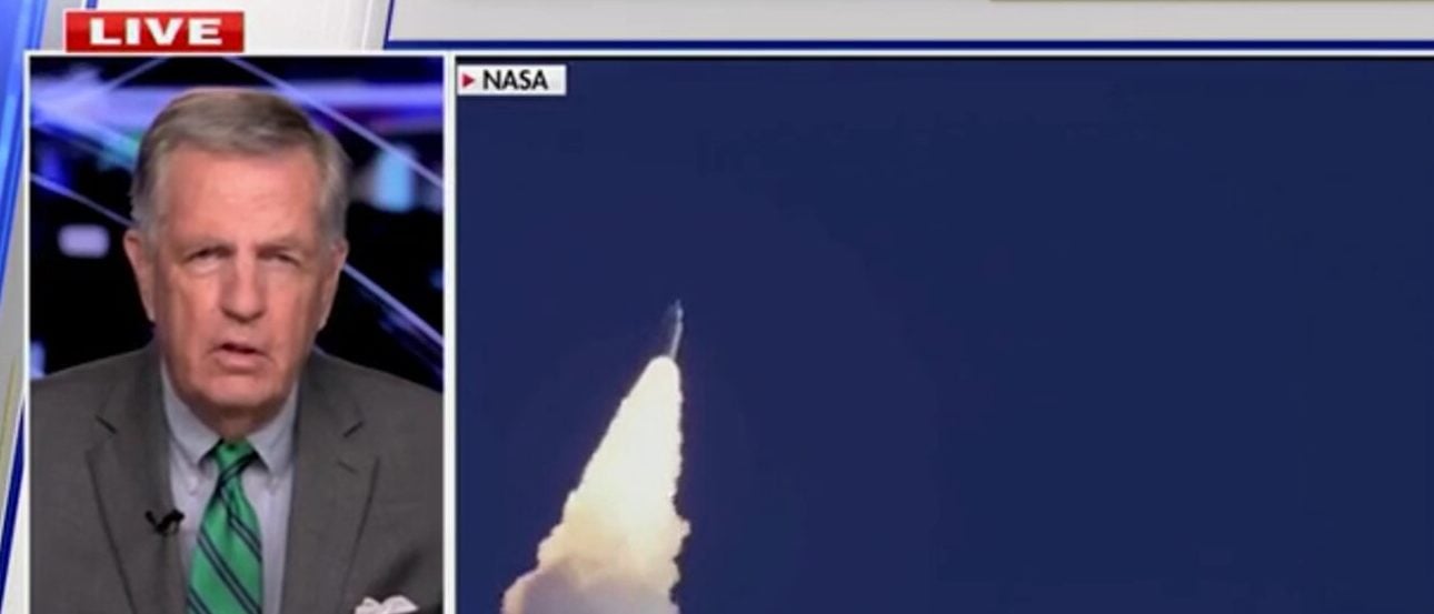 Brit Hume shuts down claims moon landing was fake