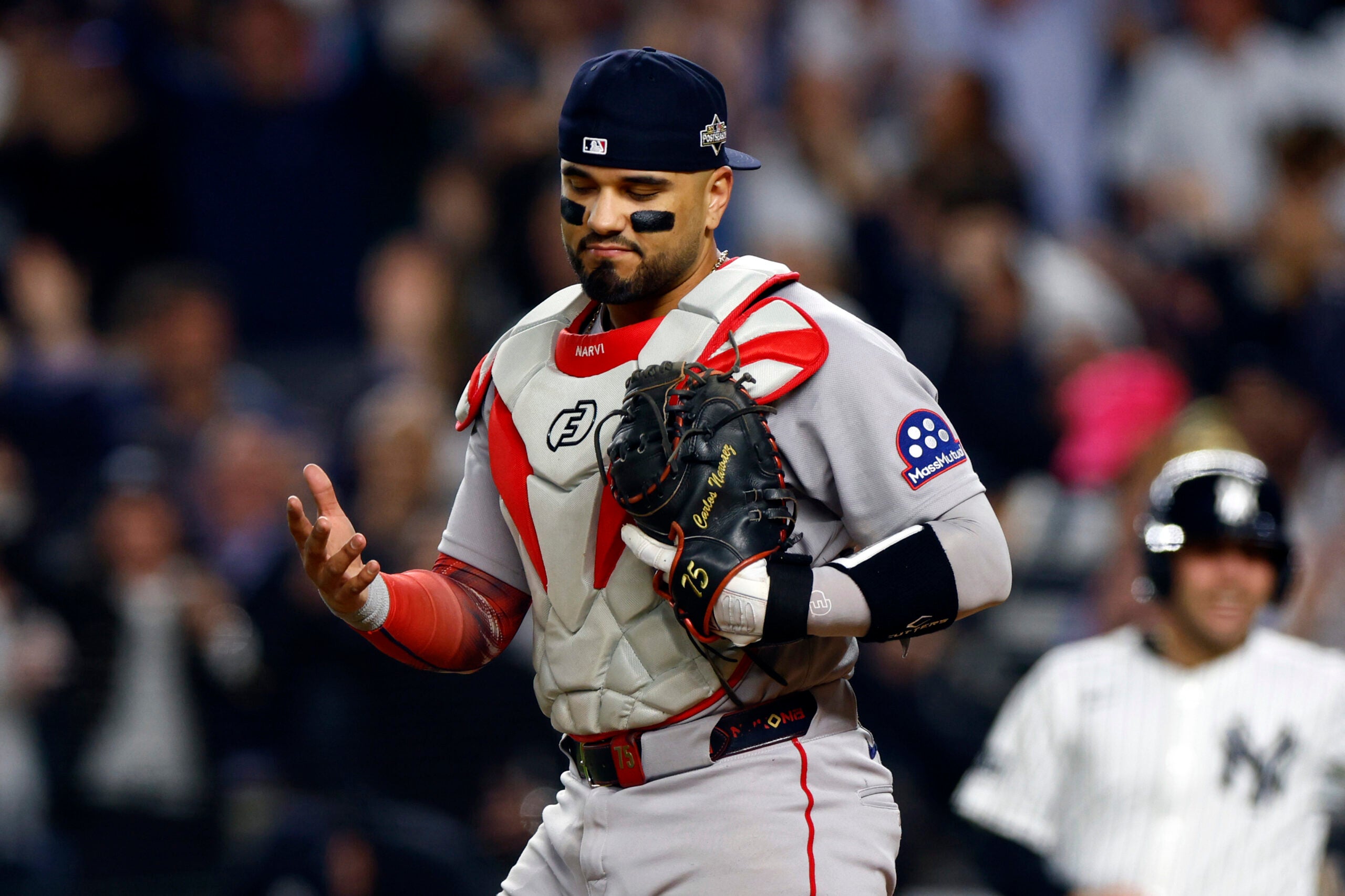 Alex Cora declines to elaborate after scratching Carlos Narvaez hours before Red Sox game<br>