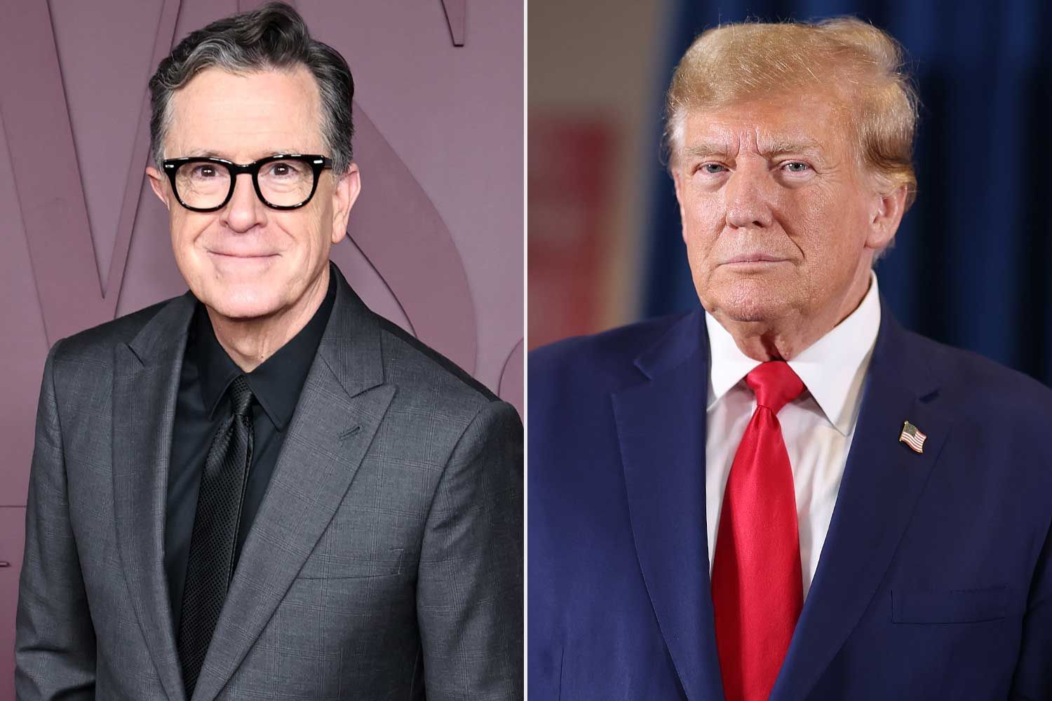 Stephen Colbert says Trump's speech was 'concise, intelligent, and ...