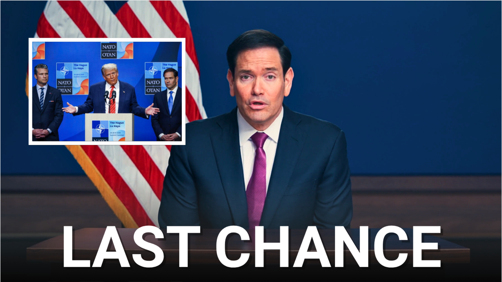 Marco Rubio addresses nation on Iran as Trump threatens to quit NATO