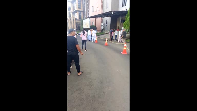 Patients evacuated from Indonesia hospital after earthquake rattles North Molucca Sea<br><br>
