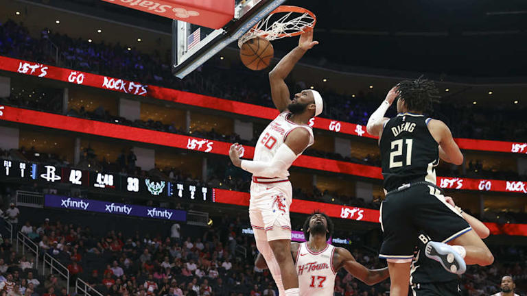 Rockets stay in win column, beat Bucks on Reed Sheppard's special night