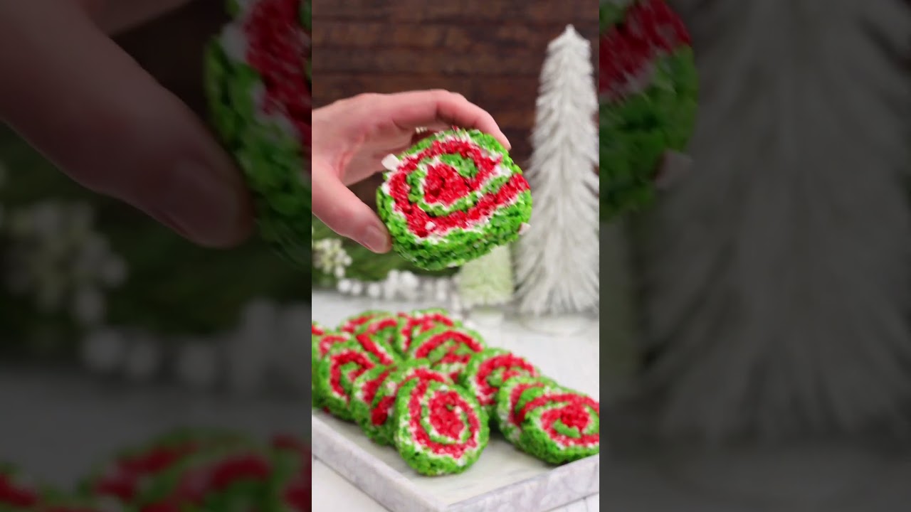 Christmas Rice Krispie treats | Advent Day 2 #merrychristmas
