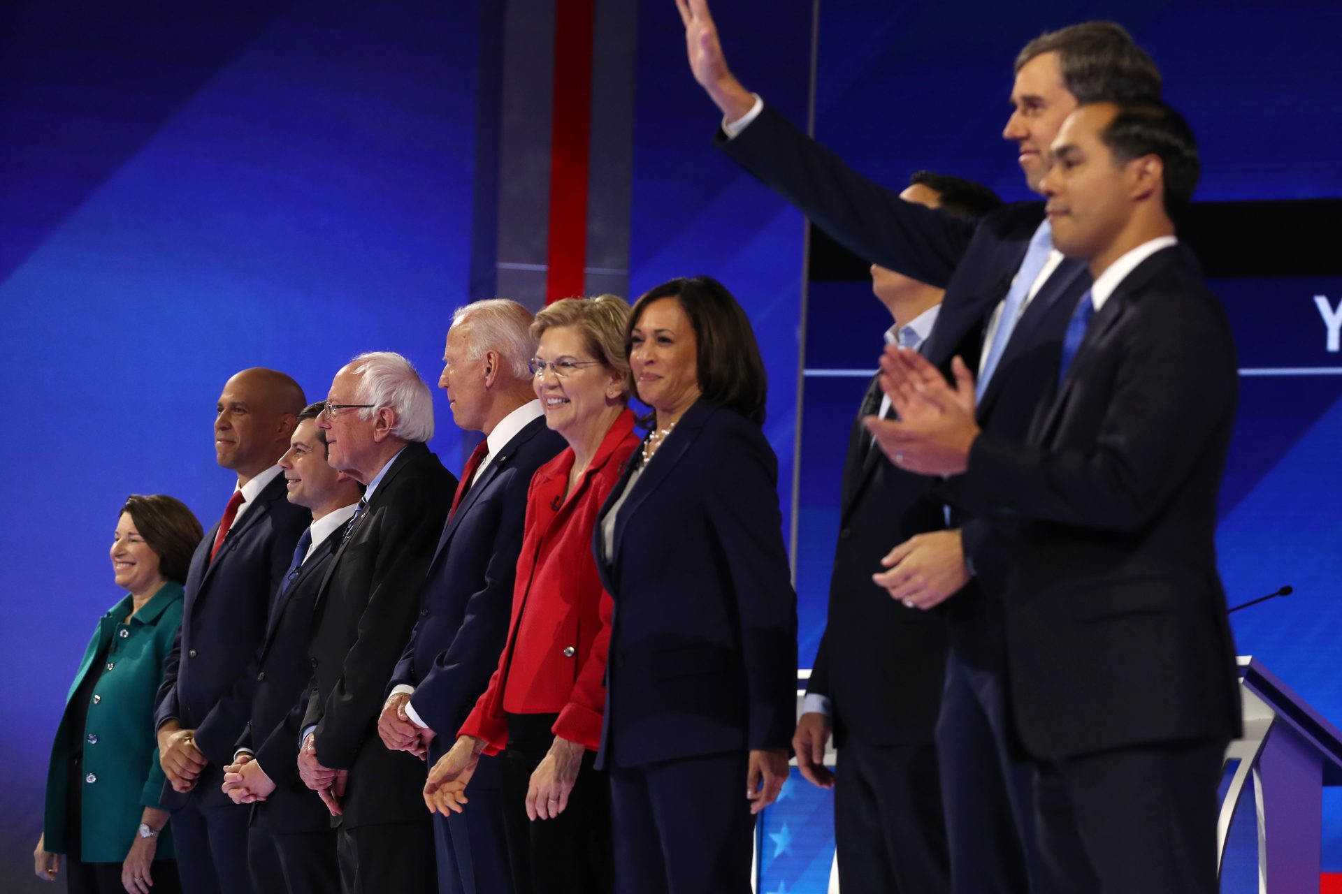An unexpected Democrat is topping presidential polls