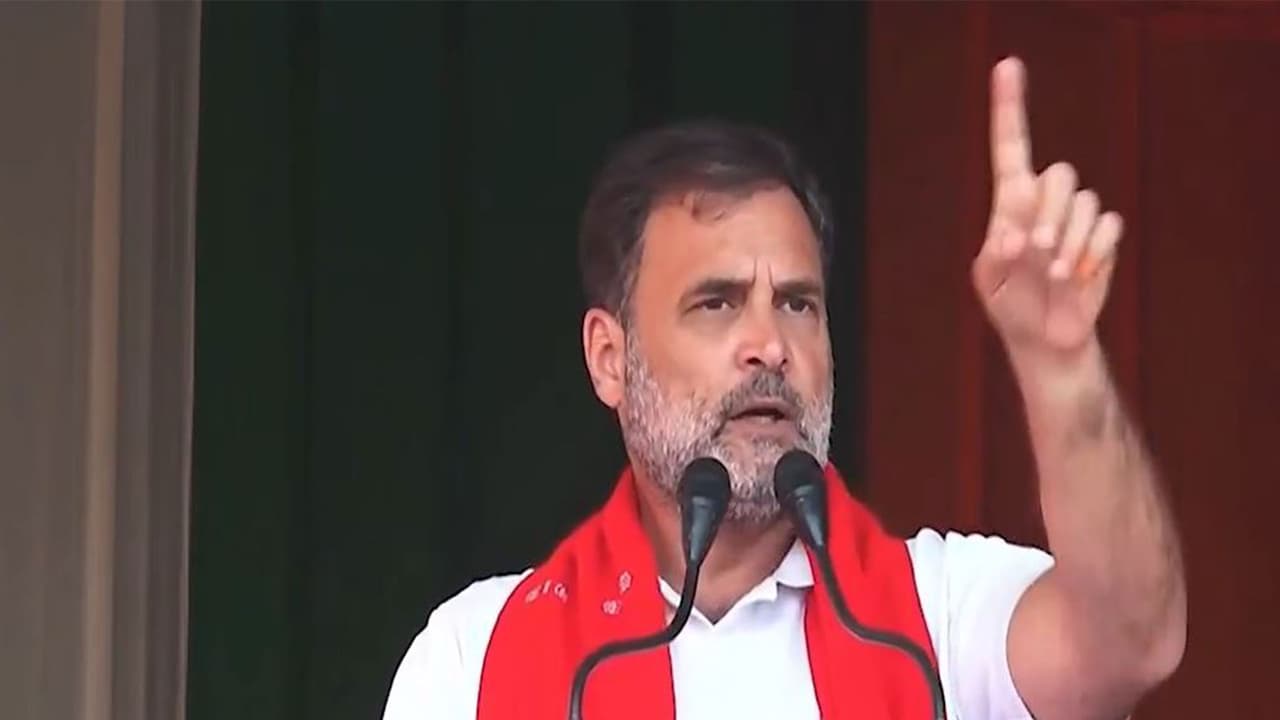 Rahul Gandhi accuses PM Modi of giving India's rights to US in deal