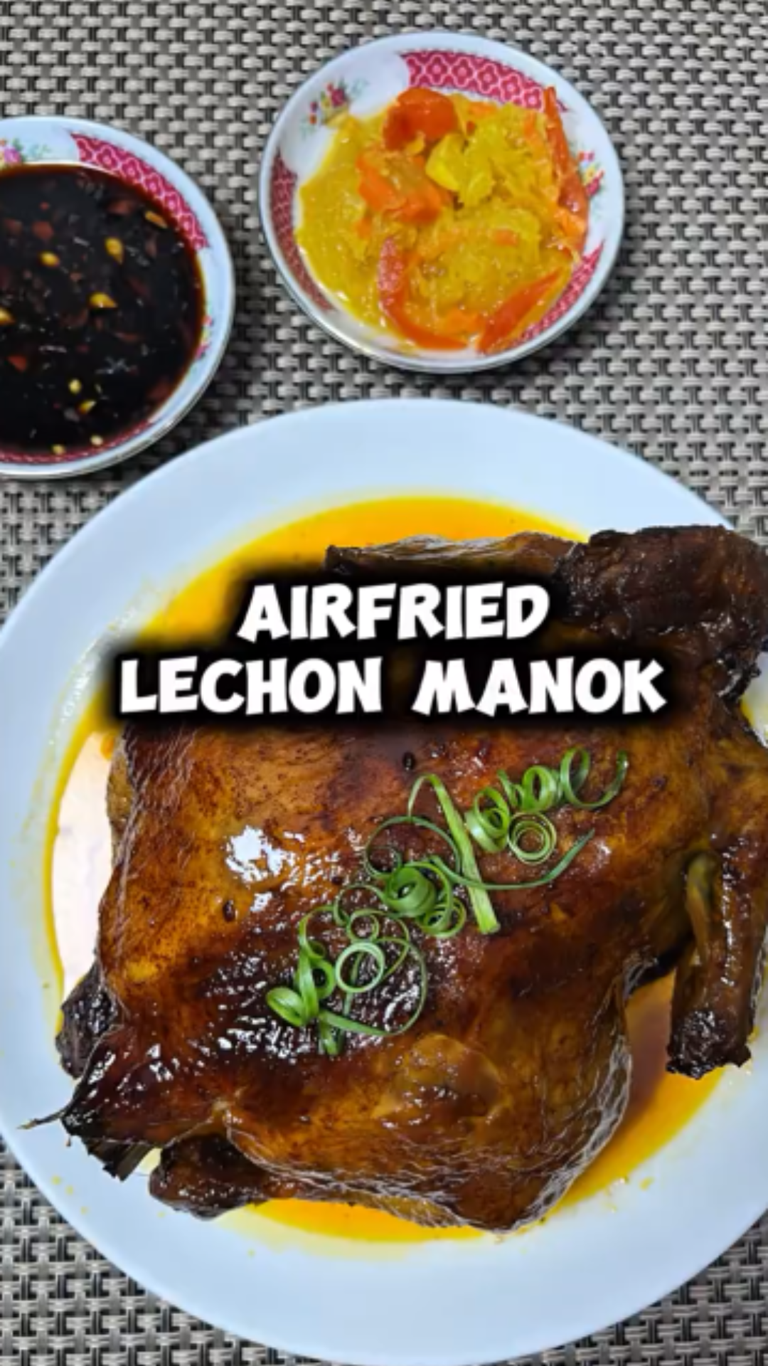Air fried lechon manok easy recipe