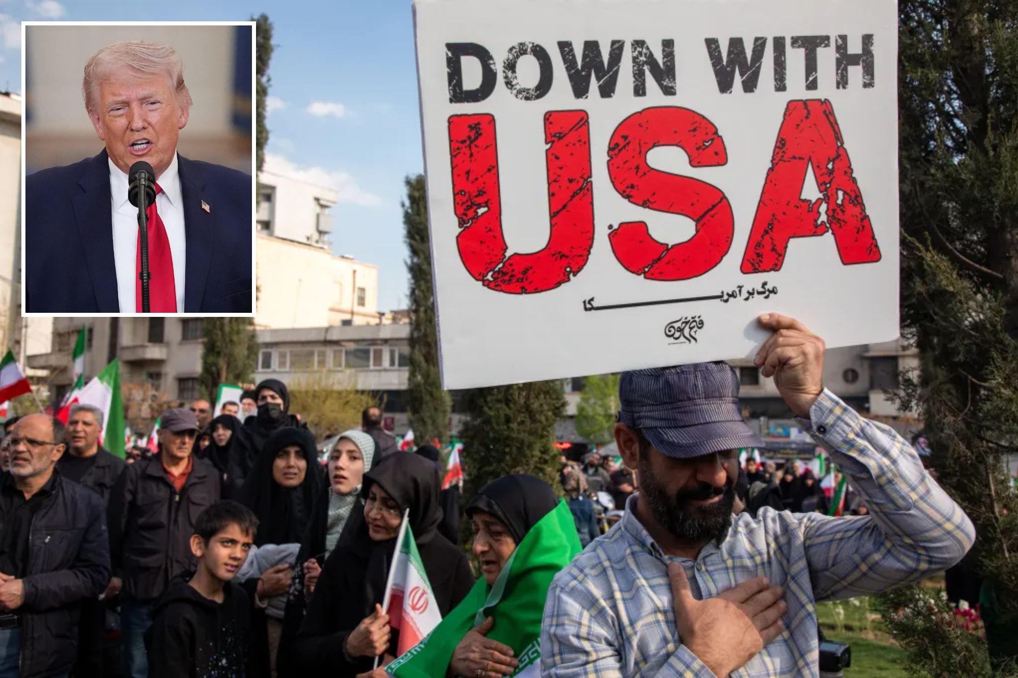 Iran threatens 'destructive' attacks on US after Trump declares war an ...
