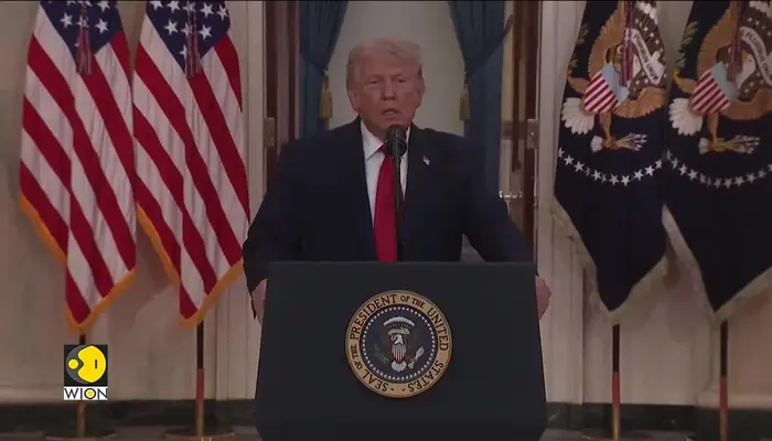 US-Iran war: Trump addresses nation on Iran war, says 'Iran's navy is ...
