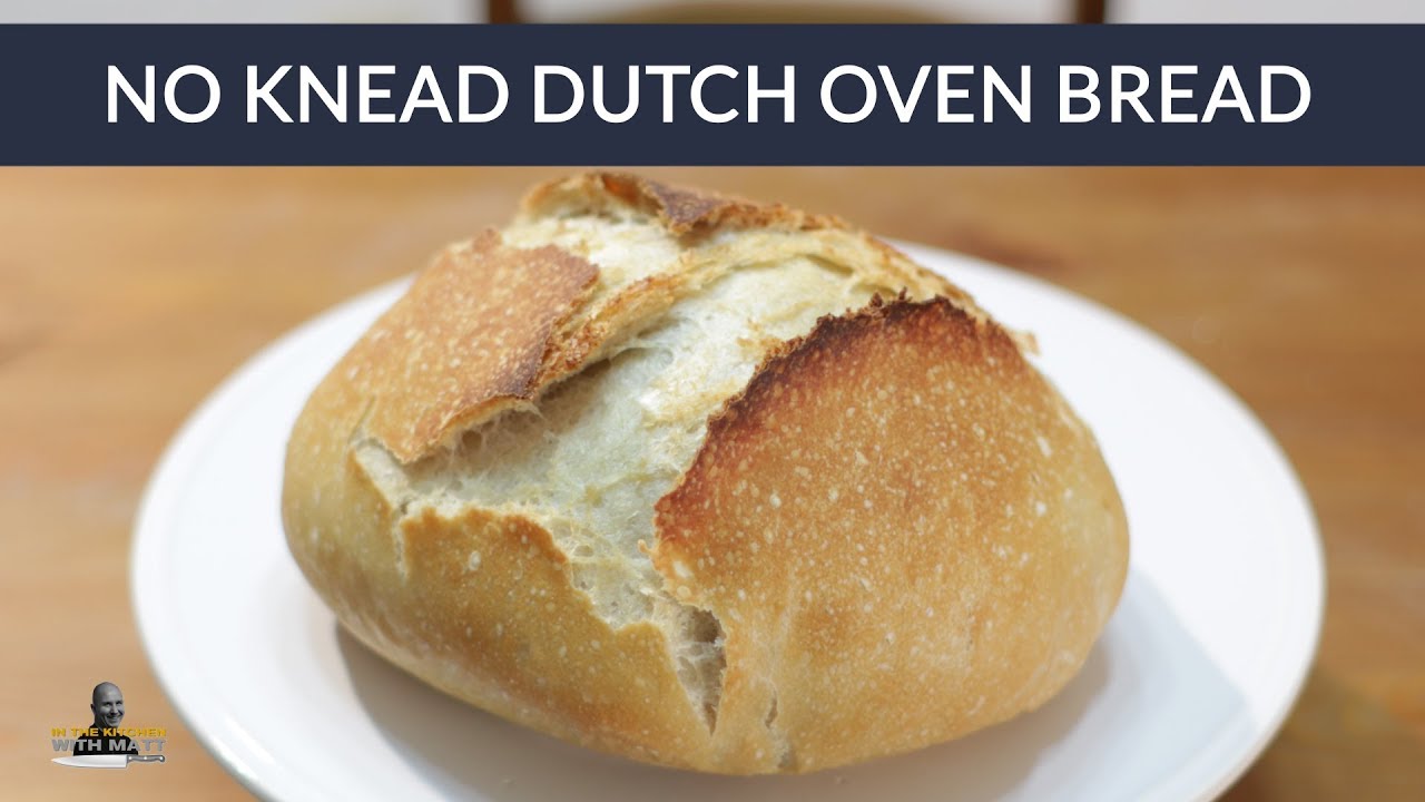 How to make Dutch oven bread | Best no knead crunchy bread recipe ...