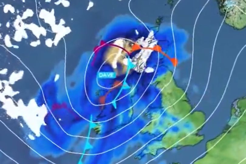 Storm Dave named as strong winds to batter Lancashire over Easter weekend