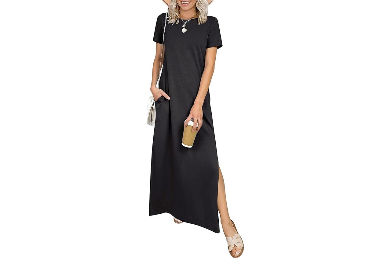 ANRABESS Womens Summer Casual Maxi Dress