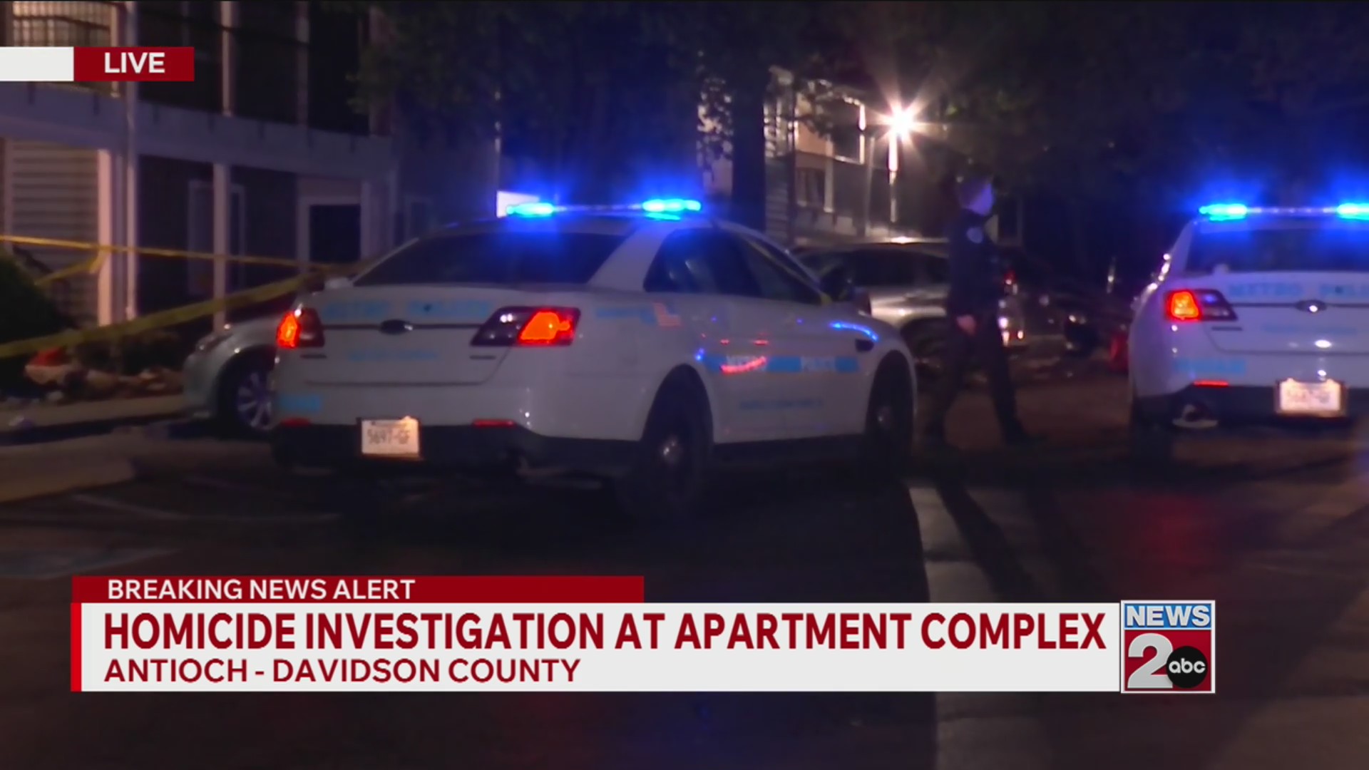 Homicide investigation at Antioch apartment complex
