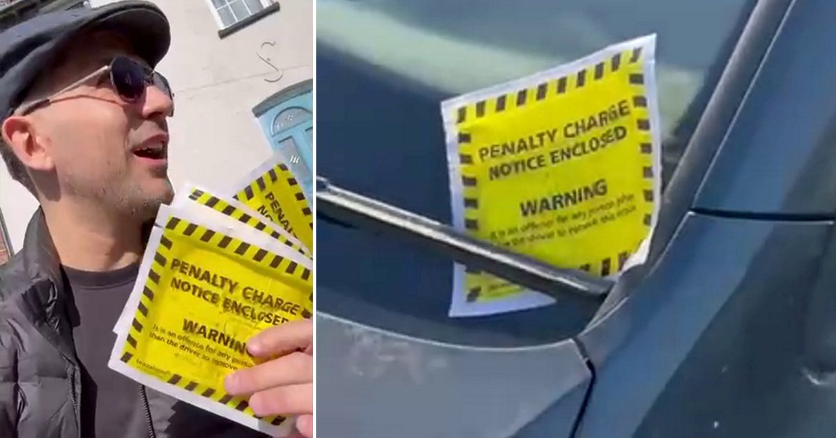 Barber gets a visit from the coppers after putting fake parking tickets ...