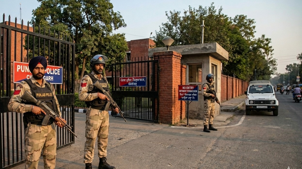 Heavy-duty gate, biometric entry for visitors: Punjab Police ramps up ...