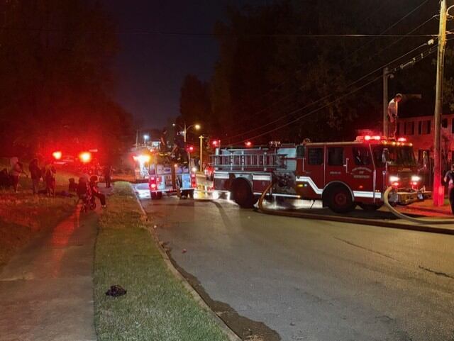1 injured after apartment fire in Whitehaven