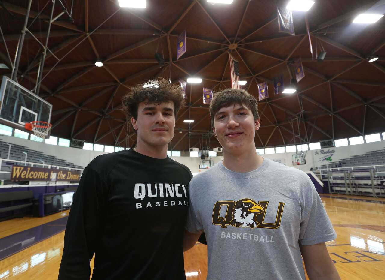 Routt teammates Bryson Mossman and Brady Turner sign with Quincy University