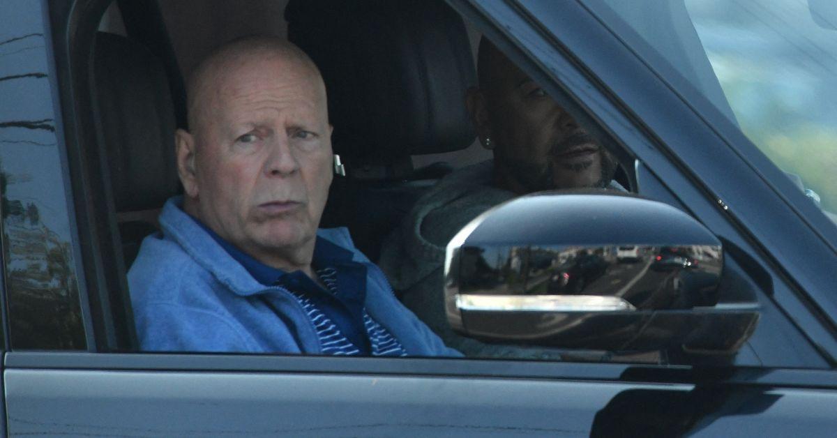 Dementia-ridden Bruce Willis is all smiles during rare outing in LA