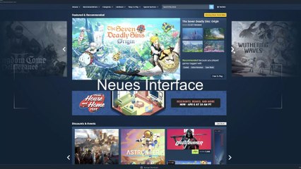 Steam: Altes vs. neues Interface im Vergleich - So sieht der neue Shop aus
