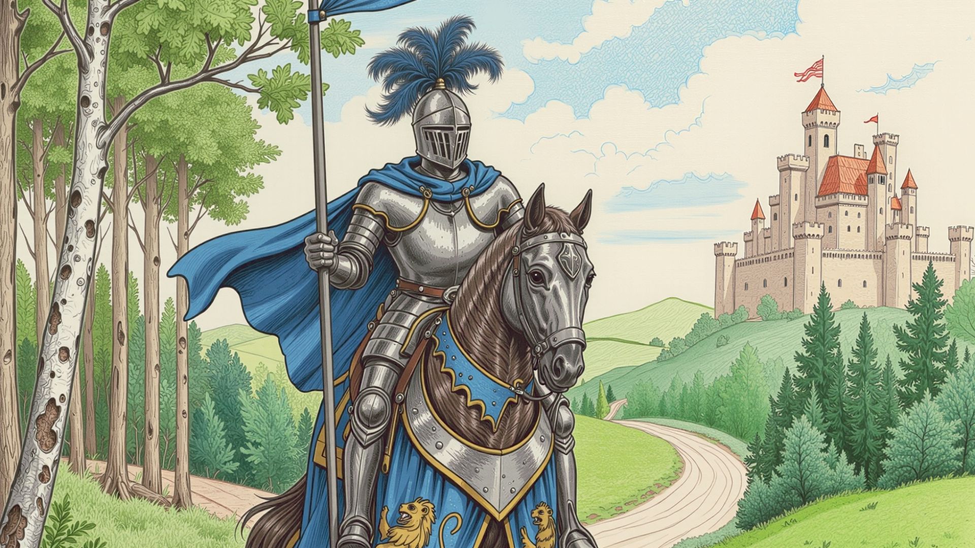 When we think of medieval knights, we picture heroic men who defended ...