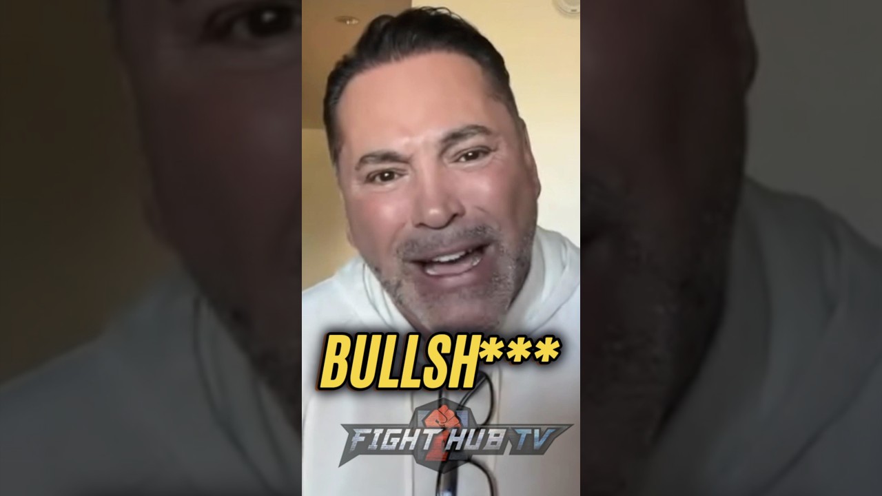 De La Hoya fires back at Vergil Ortiz over fraudulent lawsuit