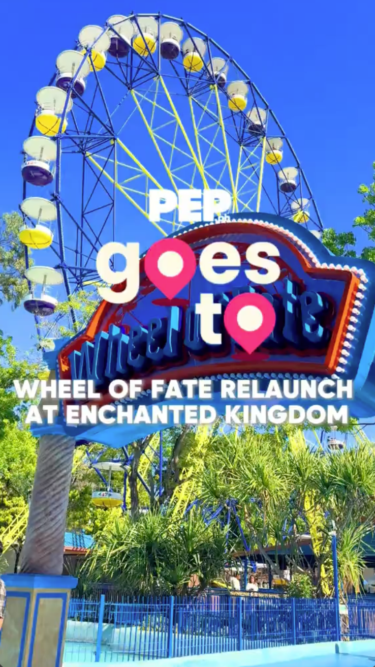#PEPGoesTo Wheel of Fate relaunch at Enchanted Kingdom