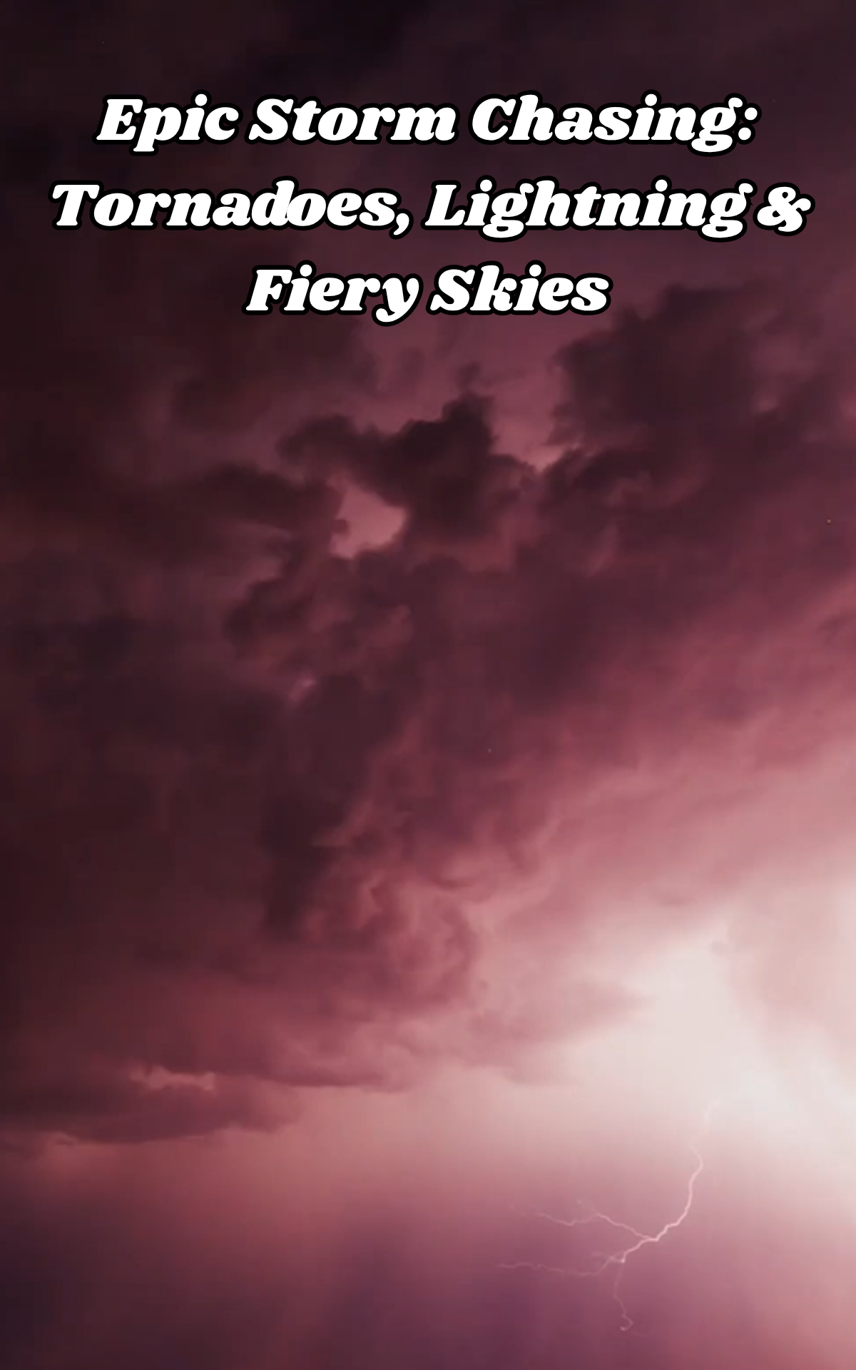 Epic storm chasing: Tornadoes, lightning & fiery skies