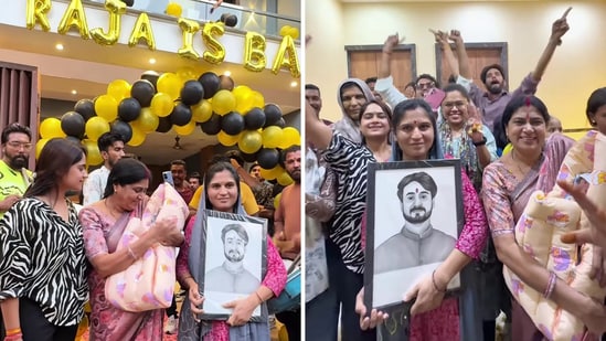 Raja Raghuvanshi’s family celebrates newborn’s arrival with dance ...