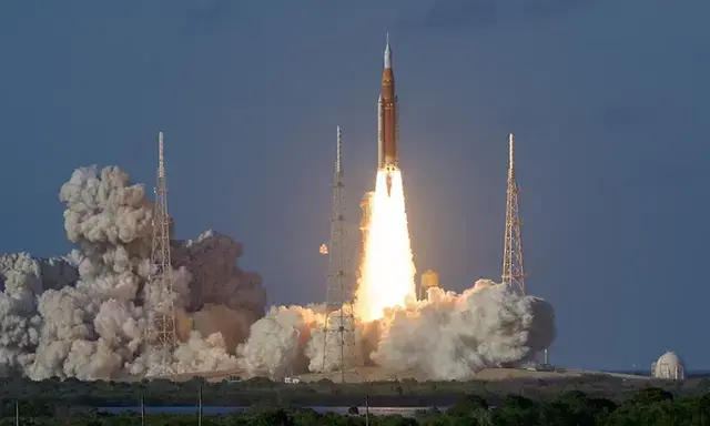 Artemis II astronauts reach orbit on historic mission to moon and back