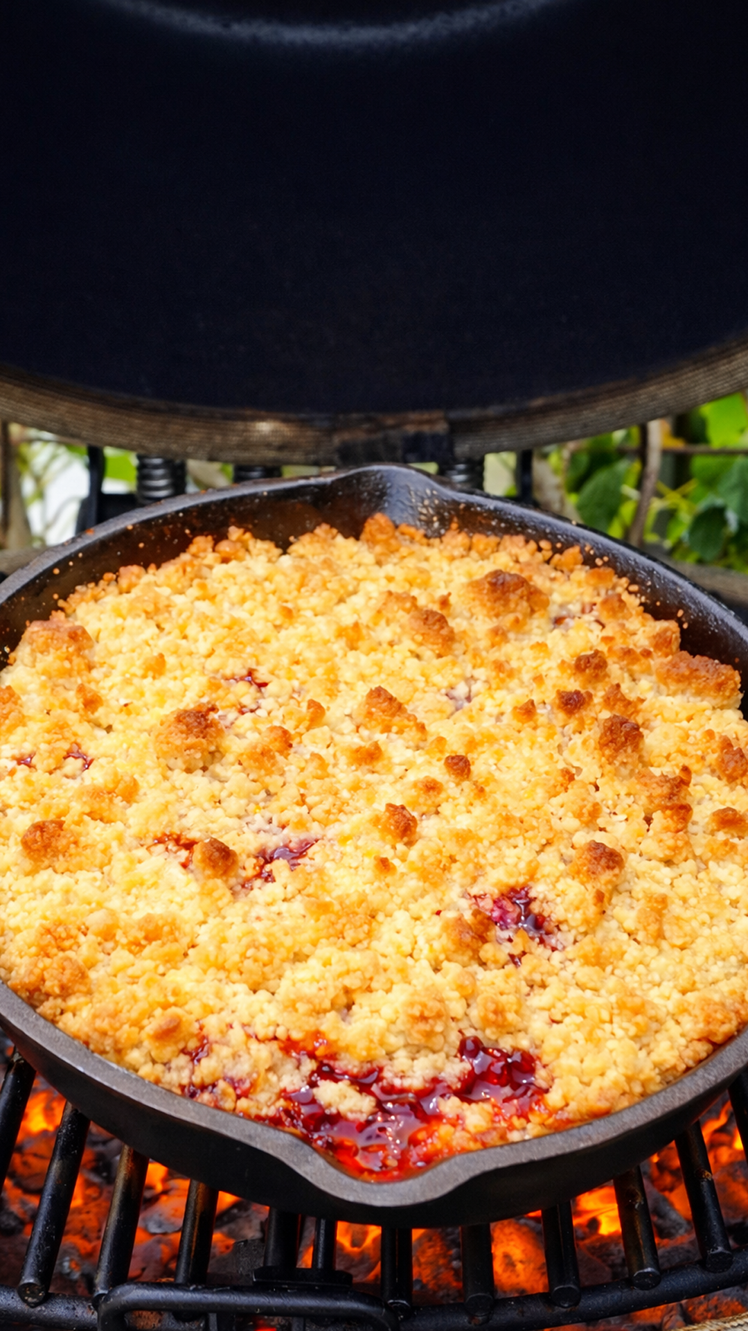 Wat maakt deze Apple Crumble van de BBQ zo bijzonder?