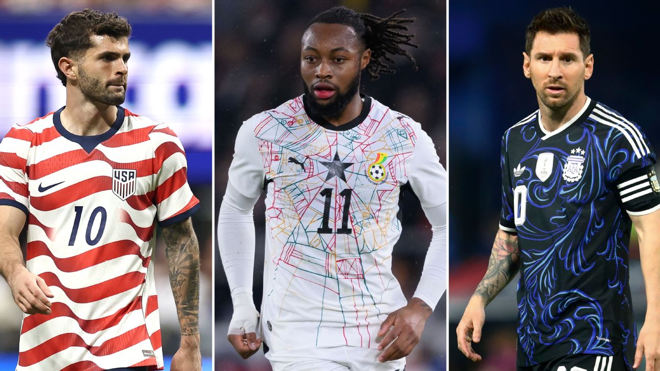 World Cup kit ranking: Which teams will look best in 2026?