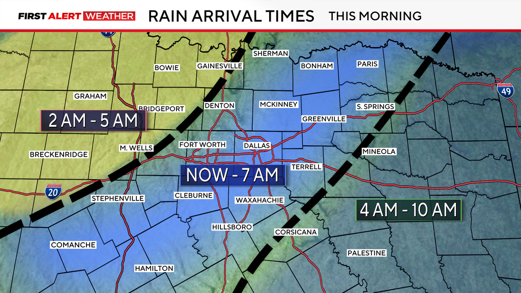 Storms expected to bring strong winds, heavy rain, flooding to North Texas